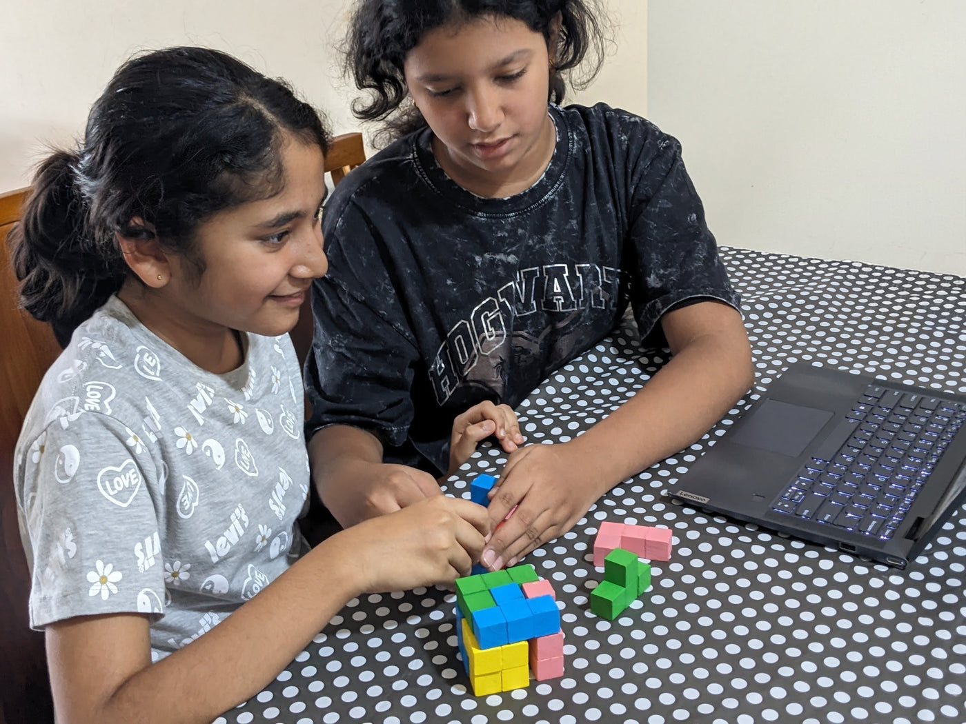 Kids exploring activities in Tryo Spark